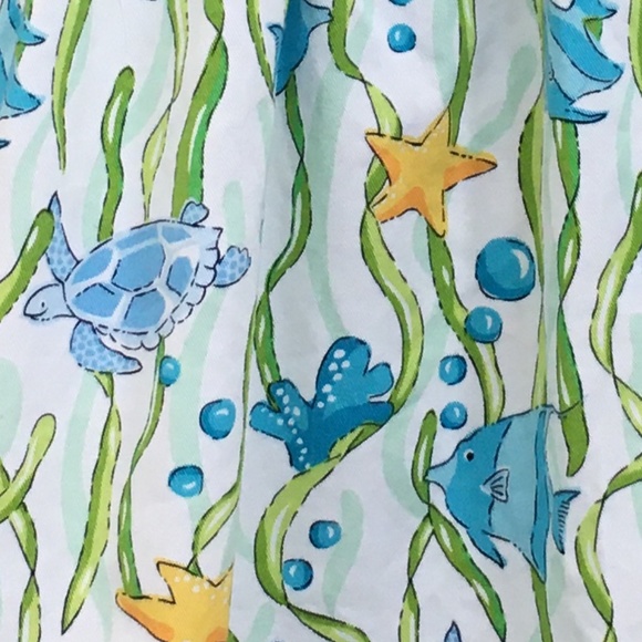 Gymboree Ocean Halter Dress Sz. 9 - Picture 6 of 7